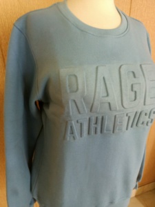 Jersey de cuello redondo con logotipo en relieve personalizado fabricado por expertos, sudadera de lana, sudaderas sólidas de algodón de calidad para mujer - Product Image 3