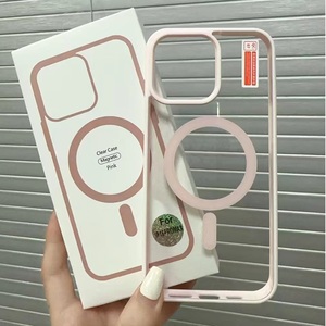 Funda de Carga Inalámbrica Transparente de Acrílico Premium a Prueba de Golpes para 16 Pro Max/ Antipolvo y Antiarañazos, <span class=keywords><strong>10</strong></span> Colores - Product Image 5