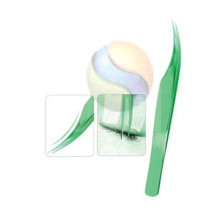 Pinzas para Pestañas de Volumen Premium, Logotipo Personalizado, Herramienta de Extensión de Pestañas de Acero Inoxidable de Alta Precisión, Pestañas de Volumen Profesional - Product Image 4