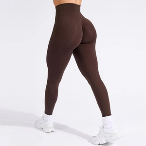 Nueva ropa activa de talla grande para mujer, mallas de Yoga de cintura alta elástica, pantalones para gimnasio, ropa deportiva, mallas sin costuras, pantalones ajustados para mujer - Product Image 2