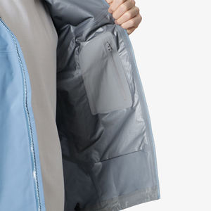 Chaqueta Cortavientos Deportiva con Capucha, Impermeable, para Exteriores, con Logotipo Personalizado OEM, para Hombre - Product Image 4