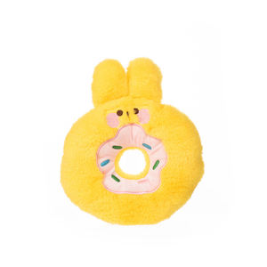 Yüksek kalite düşük adedi PP pamuk isteğe özel peluş oyuncak yumuşak kurumsal maskot Donut <span class=keywords><strong>Bunny</strong></span> peluş oyuncak hayvan - Product Image 1