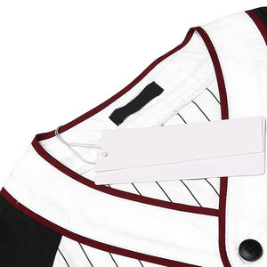 Nueva Camiseta de Béisbol Hip Hop 2026, Personalizada con Transferencia Térmica, Cosida, Transpirable, de Manga Corta, en Venta - Product Image 4