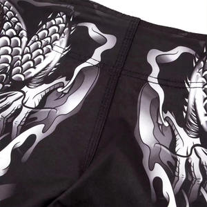 Meilleure vente Short MMA de haute qualité pour hommes Short d'entraînement de kick-boxe en spandex avec logo personnalisé, vêtements d'arts martiaux OEM de sublimation - Product Image 4