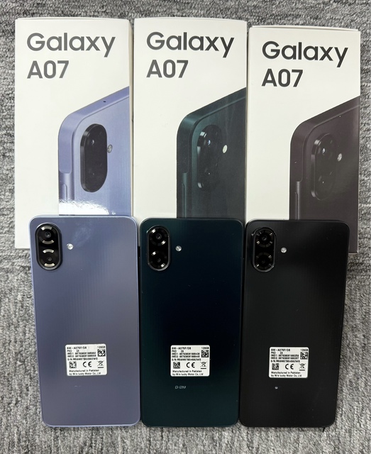 Factory Unlocked A07 6GB 128GB ROM Reliable Performance 4G LTE CDMA Smartphone English/Spanish Support Octa Core 90Hz LCD