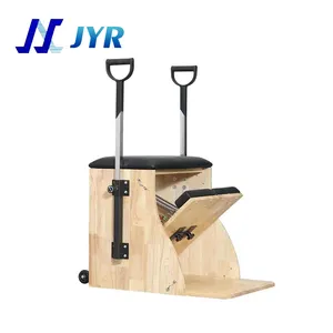 JUNYIRUN Pilates Chair Yoga Equipment Body Shaping Instrument Pilates Chair Workout Training Stability Chair