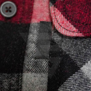 Élégant Nouvelle Tendance Sportswear Flanelle Coton Chemise Fine Qualité Casual Léger Plaid Manches Complètes Coupe-Vent Plus La Taille - Product Image 2