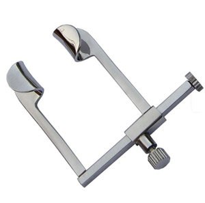 Retractor Quirúrgico Oftálmico con Certificación CE, Espéculo Ocular Cook con Tornillo de Bloqueo y Hoja Sólida para Párpados - Product Image 1