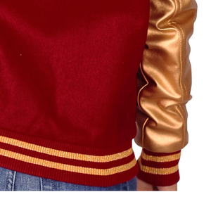 Sublimación personalizada o bordado Varsity Letterman chaquetas de béisbol Jersey de béisbol de invierno para adultos - Product Image 5