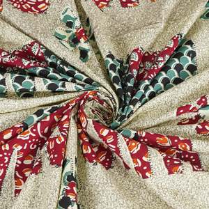 Parure de lit double en coton imprimé Jaipuri multicolore 240 TC avec 2 taies d'oreiller, écologique, 100% coton, ensemble 3 pièces (ADB1392) - Product Image 4