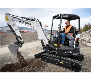 Mini pelleteuse E26 d'occasion à vendre en très bon état, faibles heures, bien entretenues, prête pour tout chantier - Product Image 6