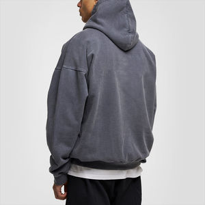 Bonne qualité hommes col à capuche hiver sweats à capuche et sweats hommes sweats à capuche 100% coton matériel grande taille personnalisé hommes sweats à capuche - Product Image 5