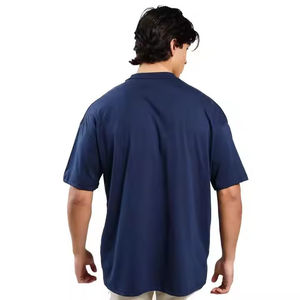 Camiseta Nueva 2025 para Hombre con Logotipo Personalizado, Cómoda, 100% Algodón, Estilo Urbano, Tela de 300g, Corte Regular - Product Image 2