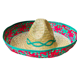 Vietnam Handmade Cowboy Straw Sombrero <b>Hat</b>-Summer Beach Festival & Daily Use Unisex Adult <b>Hat</b> - Product Image 4