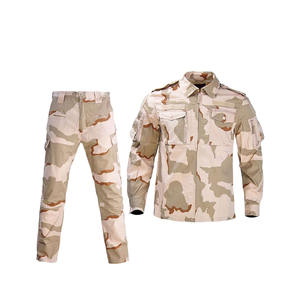 Uniforme Táctico Masculino de Alta Calidad, Personalizado, con Camuflaje Desértico de Tres Colores, Impermeable, Transpirable, de Lona, para las 4 Estaciones - Product Image 4