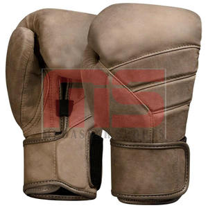 Gants de boxe en cuir de vachette de qualité supérieure Logo personnalisé OEM Gants d'entraînement à usage intensif Vente en gros en usine professionnelle - Product Image 4