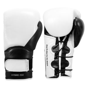 Venta al por mayor logotipo personalizable 6oz 8oz PU guantes de boxeo de cuero OEM producto de cuero sintético - Product Image 1