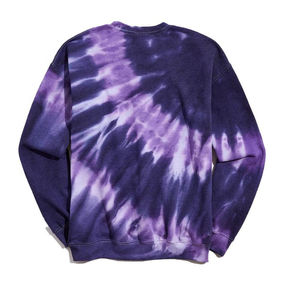 Sudadera Informal de Felpa con Estampado Tie-Dye, 100% Algodón Orgánico, Diseño Sólido con Bolsillos, Estilo Urbano, Corte Regular - Product Image 2