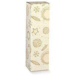 Boîte de rangement décorative White Universe 139250S - Porte-bouteille Magnum (11,5x11,5x43cm) - Product Image 1