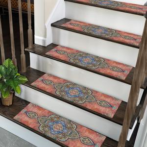 Tapis Kilim vintage, tapis turc imprimé, personnalisé, lavable - Product Image 3
