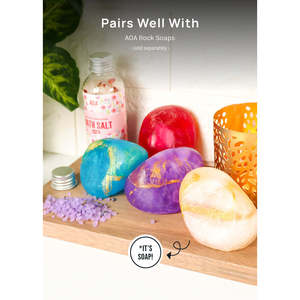 Sale da Bagno Naturale A3shop AOA Studio Profumo di Cannella con Gelsomino Rosa Lavanda Sale Marino Minerale per la Pulizia del Corpo - Product Image 3