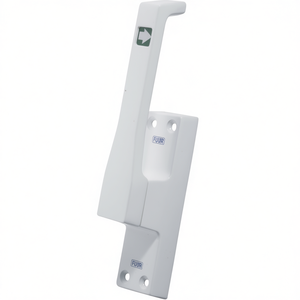 Candado de Bicicleta FUHR de Barra Redonda de 23 mm, 970 DIN, Derecho, Blanco, Aleación Ligera, Cerrojo de Puerta de 10 mm - Product Image 3