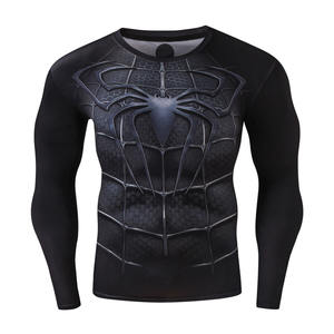 Vêtements de sport de haute qualité en gros Rash Guard ODM Manches longues Protection pour hommes Respirant Couleurs et tailles personnalisées - Product Image 1