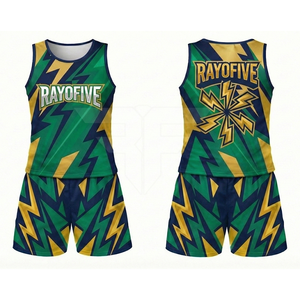 Ropa de Entrenamiento, Último Diseño, Uniforme de Atletismo, Venta al por Mayor, Contraste de Color, Ligero, Transpirable, Antibacteriano, 100% - Product Image 4