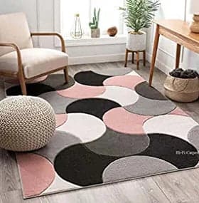 Haute qualité Floriette touffeté à la main luxe moderne Oushak coton tapis haute Pile boucle coupe écologique PET Friendly pour les enfants vivant - Product Image 3