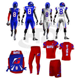 ผลิตจากวัสดุที่ดีที่สุด ชุดอเมริกันฟุตบอลกีฬาสวมชุดอเมริกันฟุตบอลสําหรับเยาวชน - Product Image 1