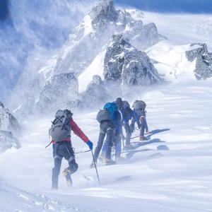 ผ้ากันเปื้อนกันหิมะของผู้หญิงสำหรับเล่นสกีมีซับในกันน้ำและปักลายได้ตามต้องการ - Product Image 4