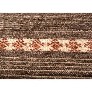 Large Area Hand Knotted <b>Wool</b> Rugs Thyme Beige <b>Brown</b> Striped Abstract Pattern Rectangular Shape for Entryway Hallway Home-LCA-883 - Product Image 3