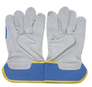 Gants de jardinage en cuir gants de jardin en cuir de vache fendu pour le travail et la sécurité gants en cuir de protection des mains - Product Image 1