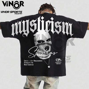 Camisetas para hombre, ropa de calle, moda informal, camiseta holgada y suave de manga corta con cuello redondo, estilo americano retro, nueva camiseta informal de verano - Product Image 3