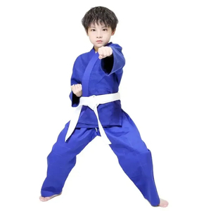Venta al por mayor niños logotipo personalizado jujitsu uniforme Kimono Jiu-Jitsu Gi BJJ Gis calidad superior niños Jiujitsu Gi - Product Image 1