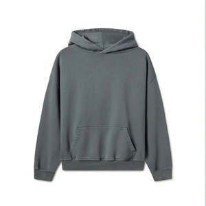 Sweats à capuche de haute qualité pour l'hiver 2026, 100% coton, 300/350 g/m², coupe ample, sweats à capuche surdimensionnés, logo personnalisé, sweats à capuche lourds pour hommes - Product Image 1