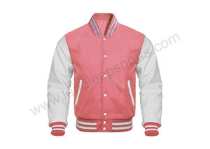 Custom Varisty Jacket Bordado Logo Mangas de cuero Lana Letterman Varsity Jacket Hombres Chaqueta - Product Image 2