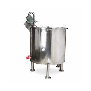 Réservoir de fabrication de sirop de sucre en acier inoxydable hygiénique, moteur multi-tension (220V-500V), garantie de 2 ans pour le dissolvant et le chauffage - Product Image 3
