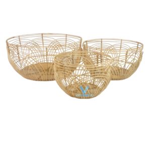 New Design Woven <b>Basket</b> Bamboo Rattan <b>Basket</b> Home Accessories Laundry With <b>Bathroom</b> - Product Image 4