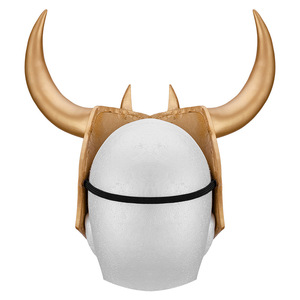 Halloween PVC Loki casque <span class=keywords><strong>Super</strong></span> héros Cosplay accessoire adultes adolescents film <span class=keywords><strong>Thor</strong></span> demi-visage masque Halloween Cosplay - Product Image 6
