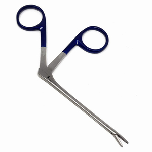 Pinzas ENT de cocodrilo manuales de la mejor calidad, mandíbula dentada, acero inoxidable recubierto de color, instrumentos quirúrgicos nasales y reutilizables para el oído - Product Image 4