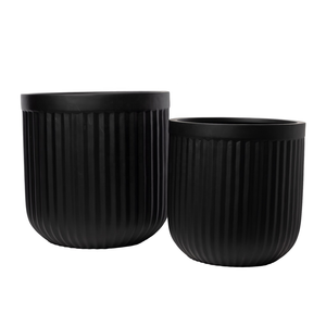 Único hecho a mano moderno Hogar y jardín interior decorativo de fibra de vidrio macetas de autorriego balcón maceta - Product Image 2