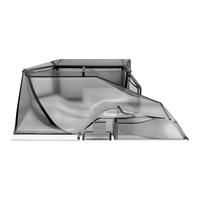Boîte de collecte des poussières de remplacement compatible avec l'aspirateur robot Dreame X60 Max Ultra, pièces détachées, bac à poussières, accessoire de collecte des poussières