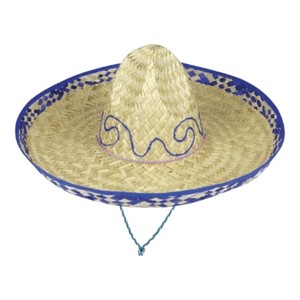 B2B <b>Mexican</b> Seagrass Straw Sombrero Casual Travel Fishing Hand Embroidery Novelty <b>Top</b> Selling From 99 Gold Data - Product Image 1