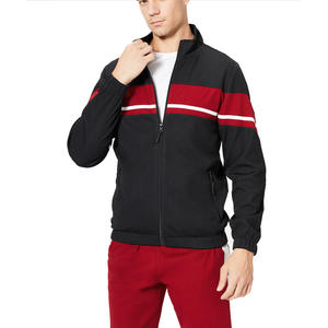 Chándales de invierno de color sólido para hombre, ropa deportiva, conjunto de 2 piezas, 100% algodón, a prueba de viento, tamaños personalizables - Product Image 2