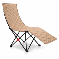 Chaise de jardin en tissu Oxford réglable, respirante et légère pour la pêche, le pique-nique et les activités de plein air