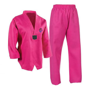 ชุดกีฬาสำหรับศิลปะการต่อสู้ชุดเทควันโดผ้าฝ้ายสำหรับผู้ชายชุดคอตตอนคุณภาพสูงสำหรับฤดูร้อน - Product Image 6