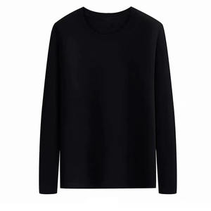 OEM Custom logo Embroidery Printed Design <b>Long</b>-sleeved Tshirt <b>Men's</b> Spring and Autumn Loose Bottoming <b>T</b>-<b>shirt</b> for <b>men</b> - Product Image 2