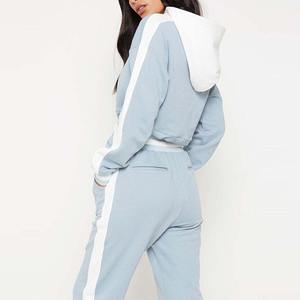 2025 NUEVO CHÁNDAL LOGOTIPO PERSONALIZADO CHÁNDAL DE MUJER TRAJES DE CALLE JERSEY Y ALGODÓN/POLIÉSTER PARA MUJER Y TRAJES DE JOGGING - Product Image 4