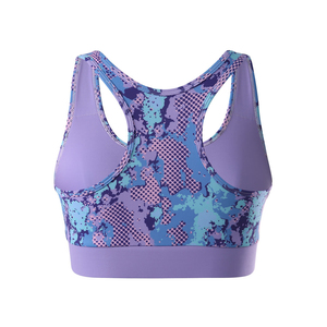 Sujetador deportivo de sublimación para mujer Cremallera frontal Sujetador de Yoga de gimnasio de alto impacto Ropa de fitness de talla grande Hecho en Pakistán 2025 - Product Image 1